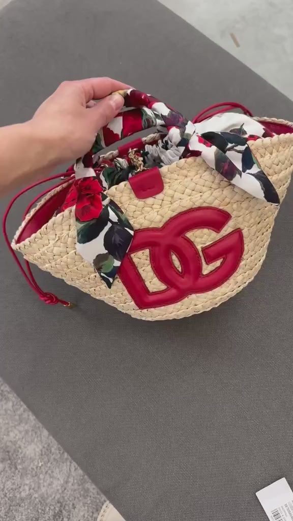 Borsa Dolce&Gabbana in rafia